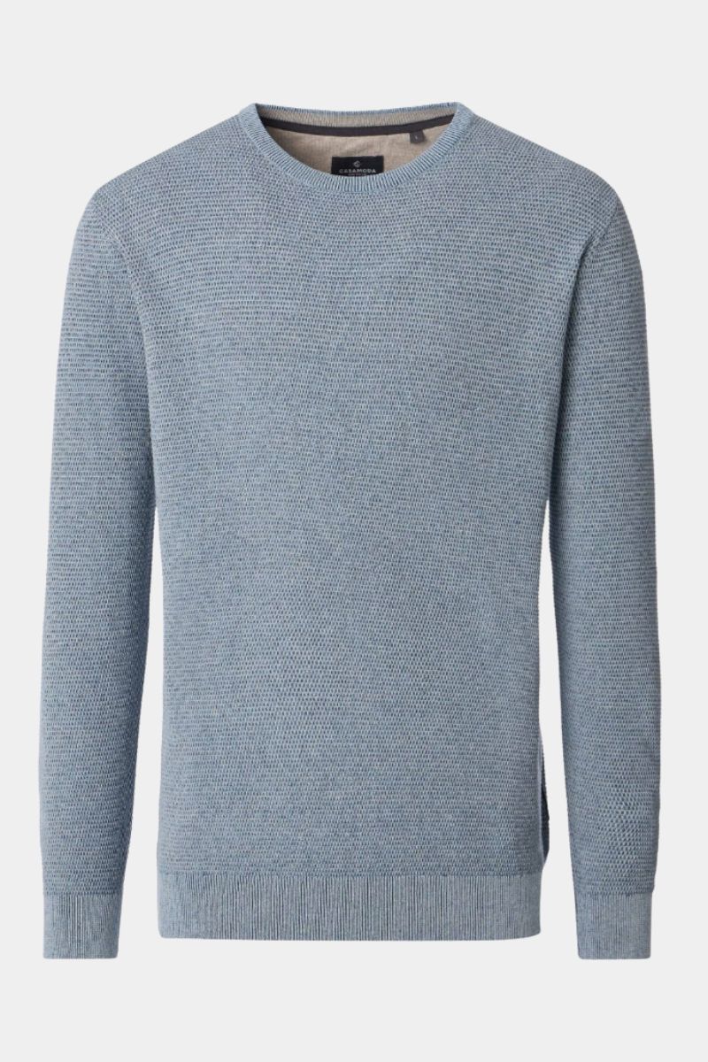 Casa Moda 78900 Crew Jumper Chambray