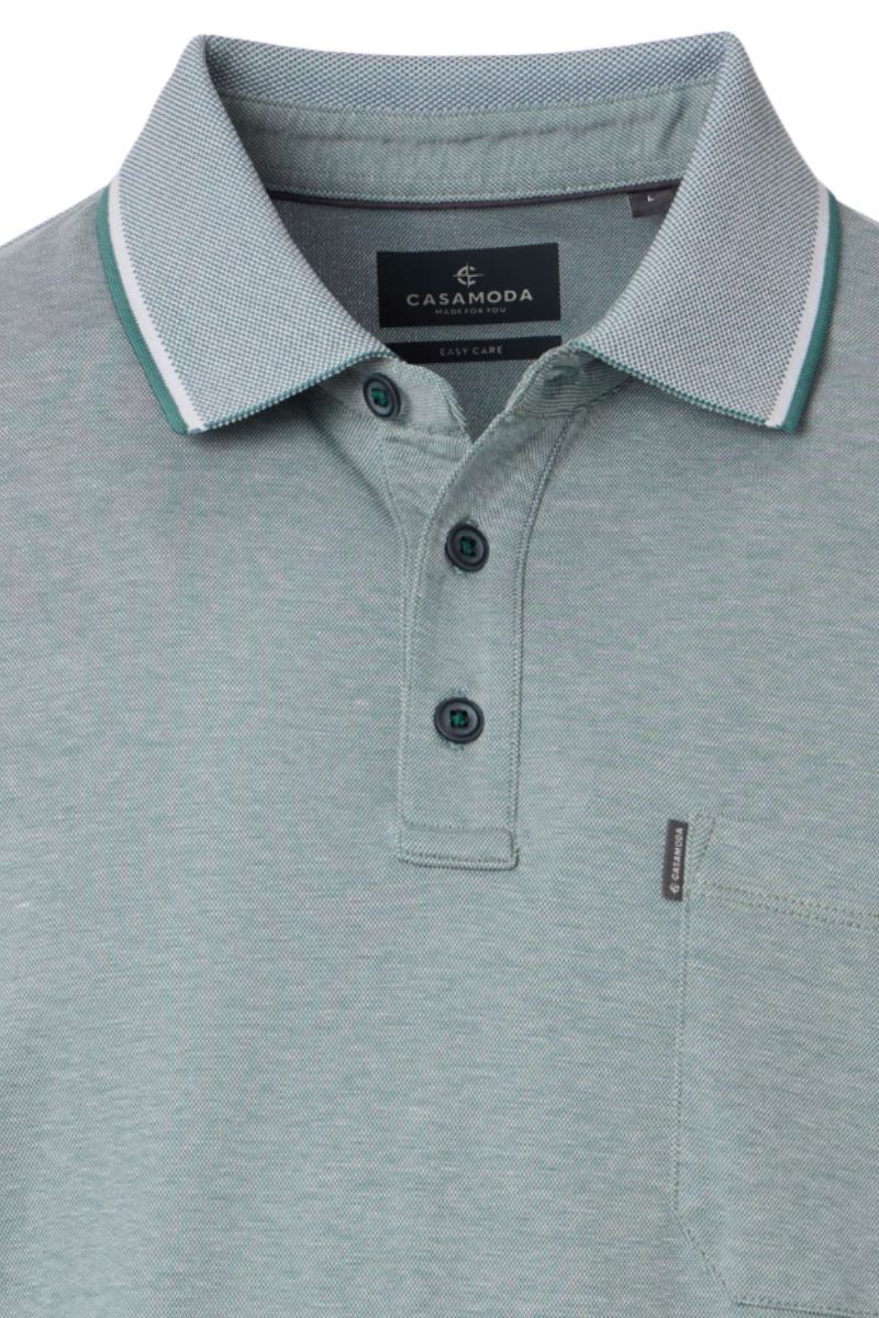 Casa Moda 6500 Poloshirt Sage
