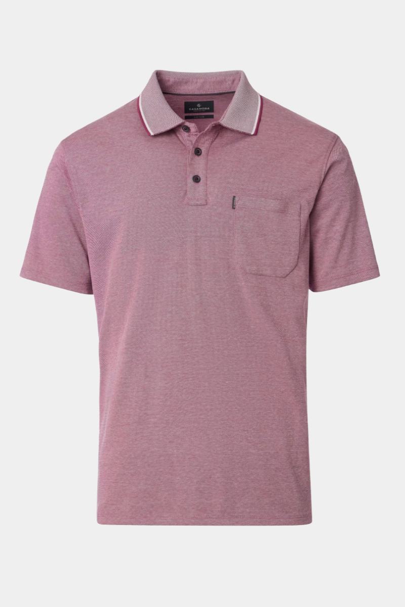 Casa Moda 6500 Poloshirt Rhubarb