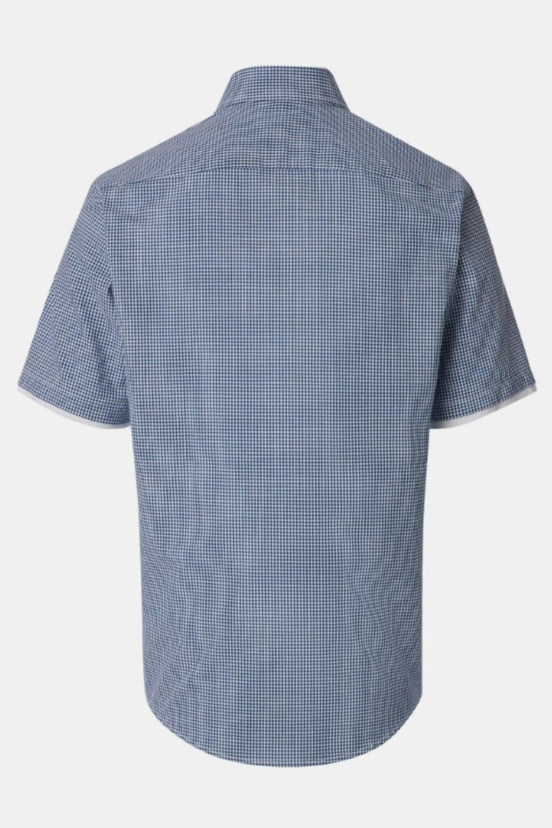 Casa Moda 31461 Short Sleeve Shirt Blue