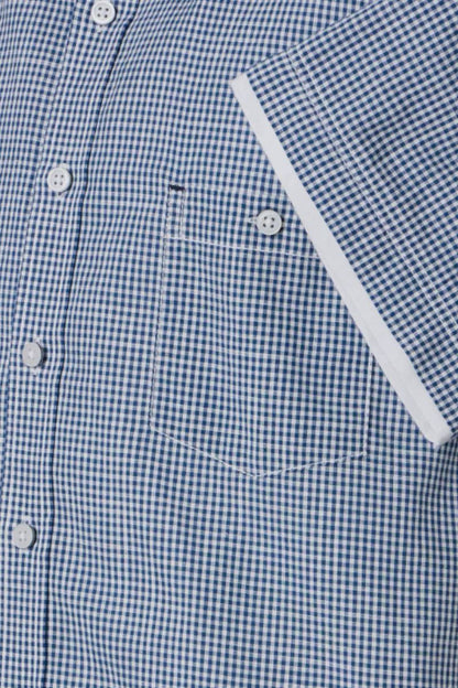 Casa Moda 31461 Short Sleeve Shirt Blue