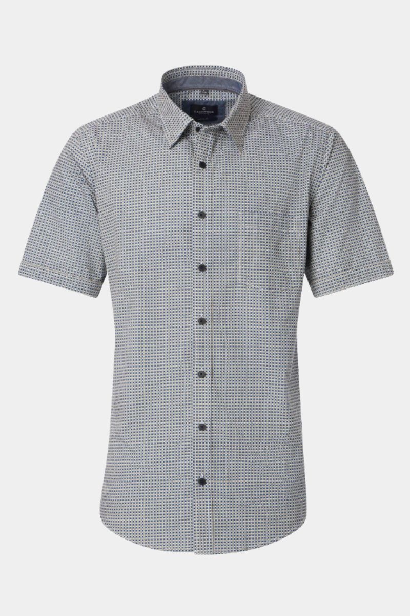 Casa Moda 31191 Comfort Fit SS Shirt Yellow