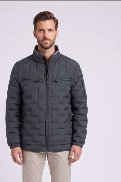 Casa Moda 10250 Quilted Jacket Asphalt