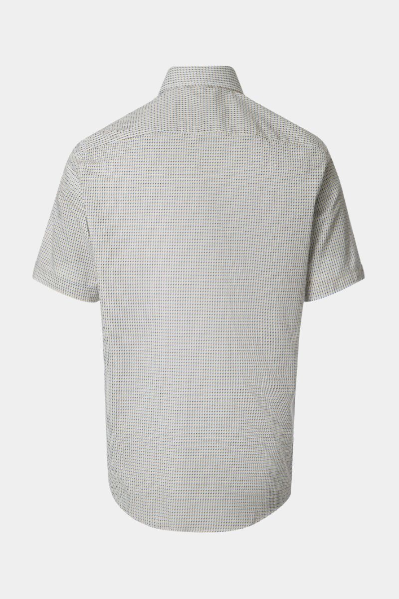 Casa Moda 31031 Comfort Fit SS Shirt Blue