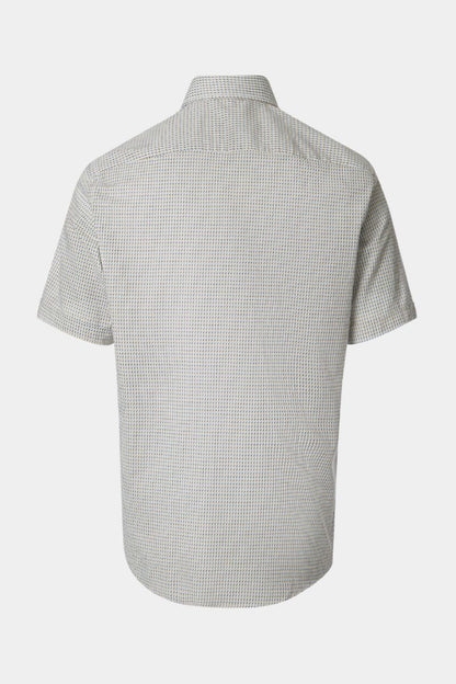 Casa Moda 31031 Comfort Fit SS Shirt Blue