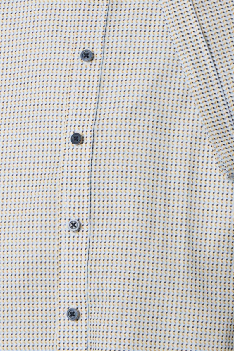 Casa Moda 31031 Comfort Fit SS Shirt Blue