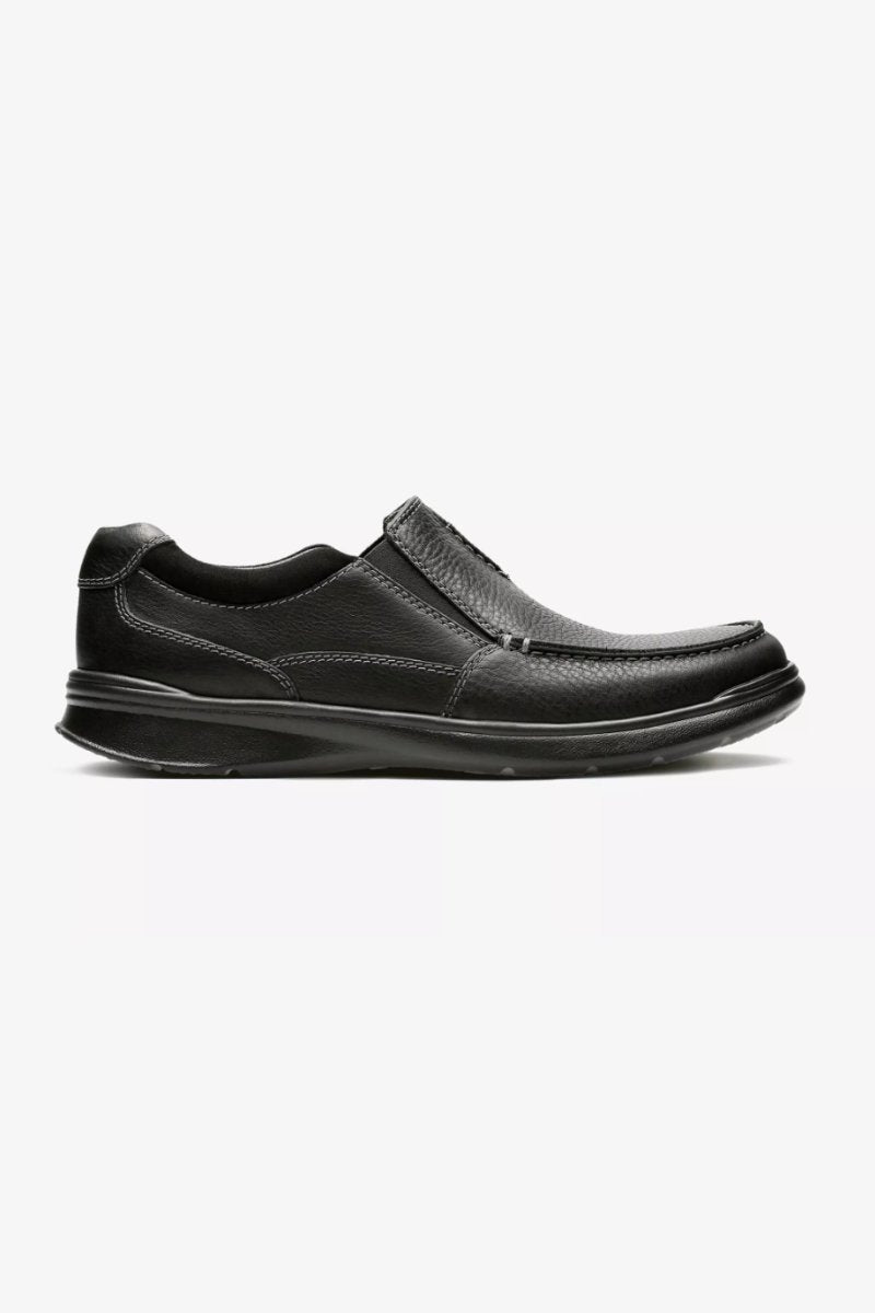 Clarks Cotrell Shoe Black Leather