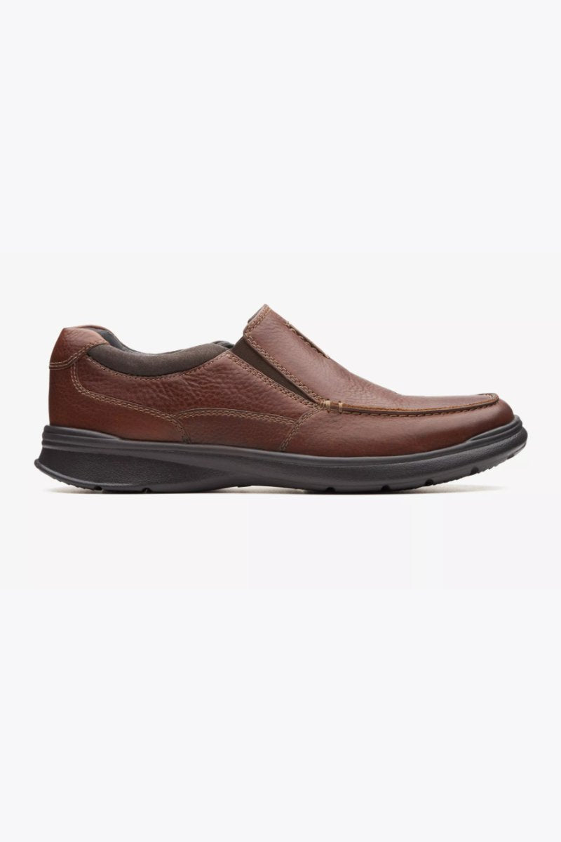 Clarks Cotrell Shoe Tobacco Leather