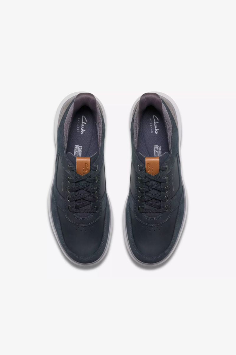 Clarks Mullan Easy Shoe Navy (Size 11)