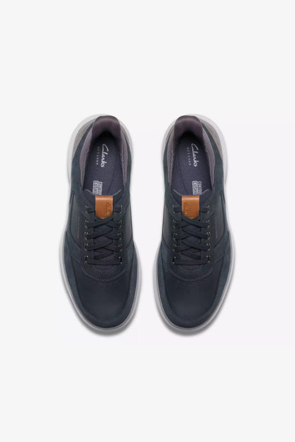 Clarks Mullan Easy Shoe Navy (Size 11)