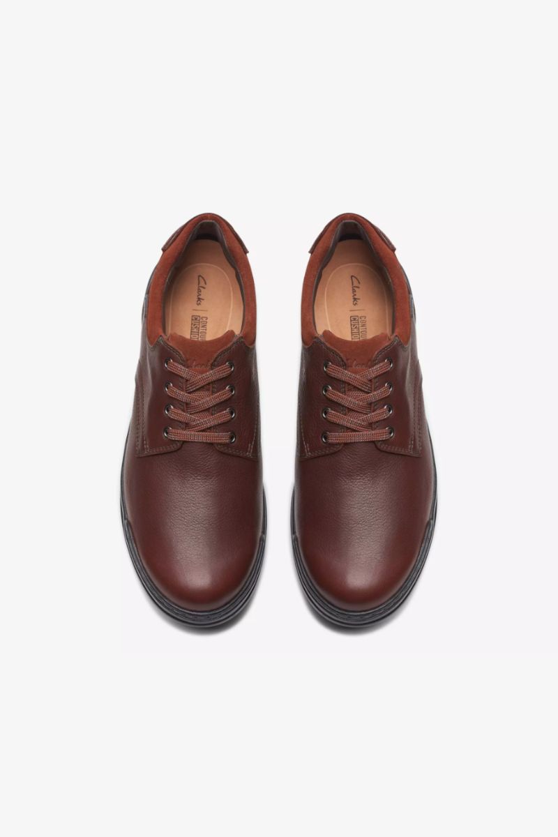 Clarks Rockie WalkGTX Shoes Dark Tan