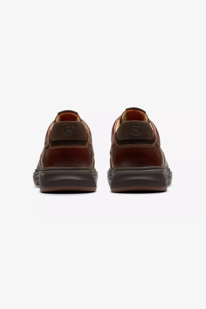 Clarks UN Briley Pace Shoe Tan Leather WIDE