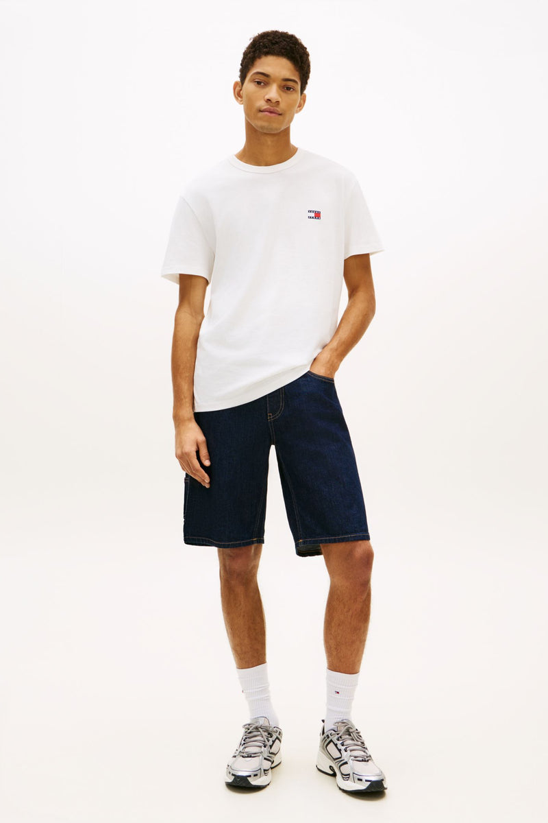 Tommy Jeans 20322 Regular Badge T-Shirt Ecru