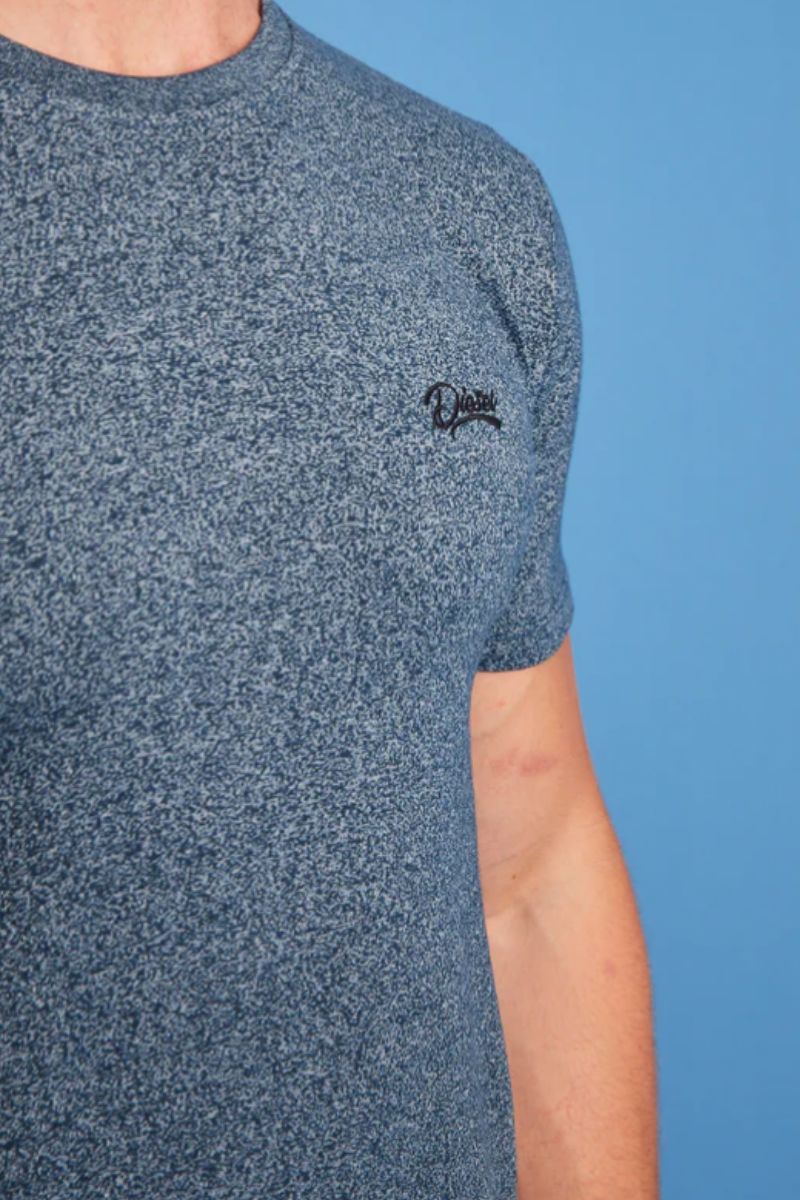 Diesel Basic Sky O Neck T-Shirt Teal