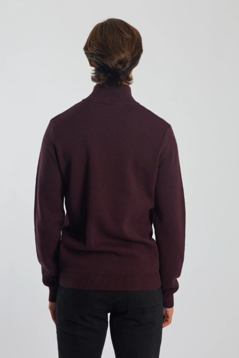 Diesel Colter Half Zip Wine Port