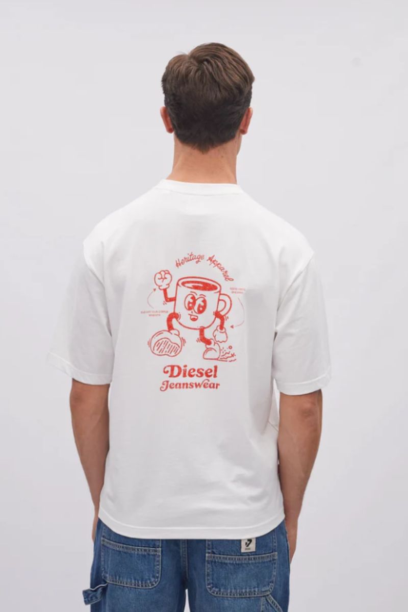 Diesel Connor T-Shirt Warm White