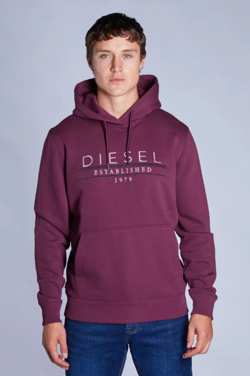 Diesel Don Hoodie Fig