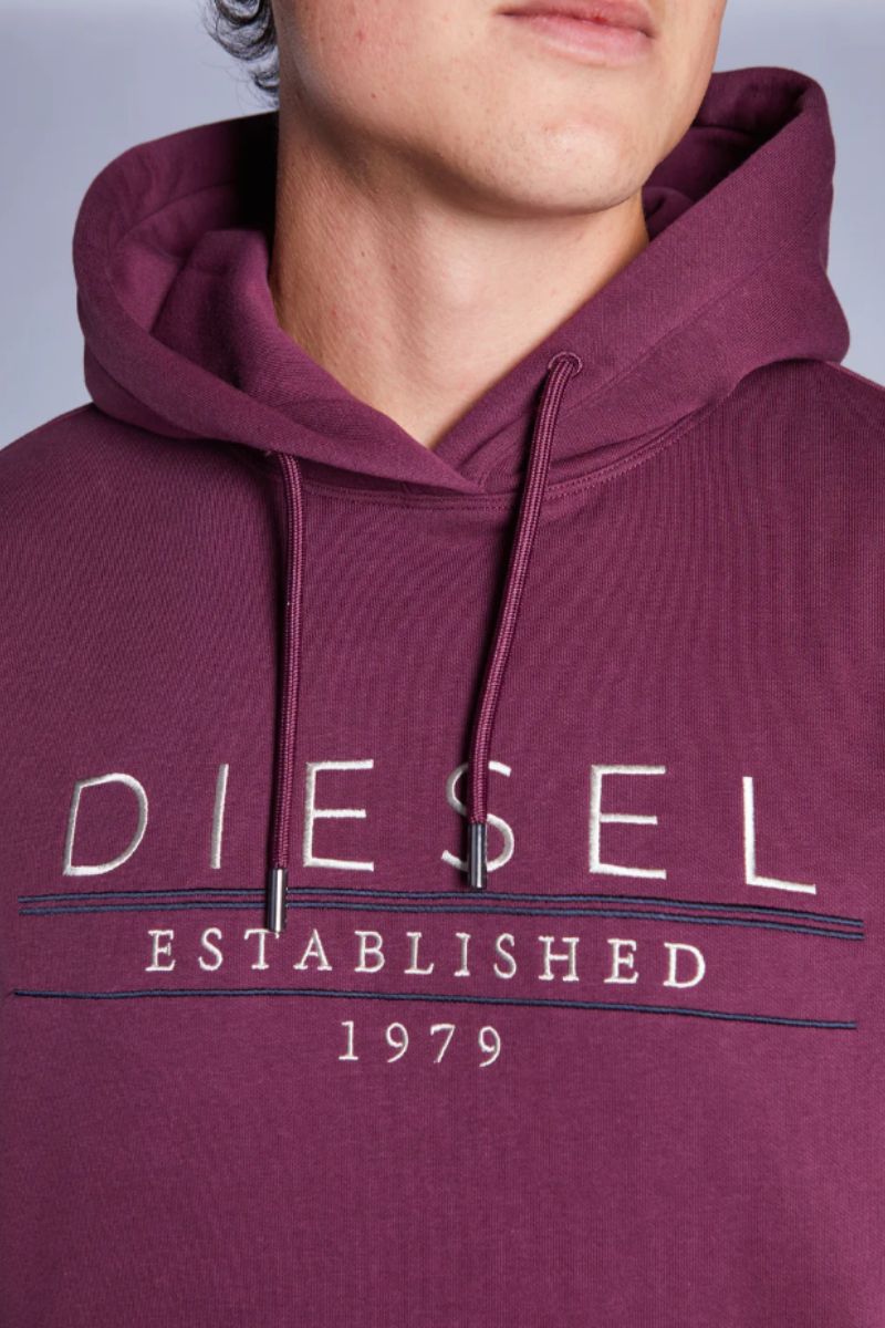 Diesel Don Hoodie Fig