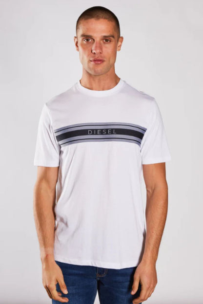 Diesel Duarte T-Shirt Liberty White