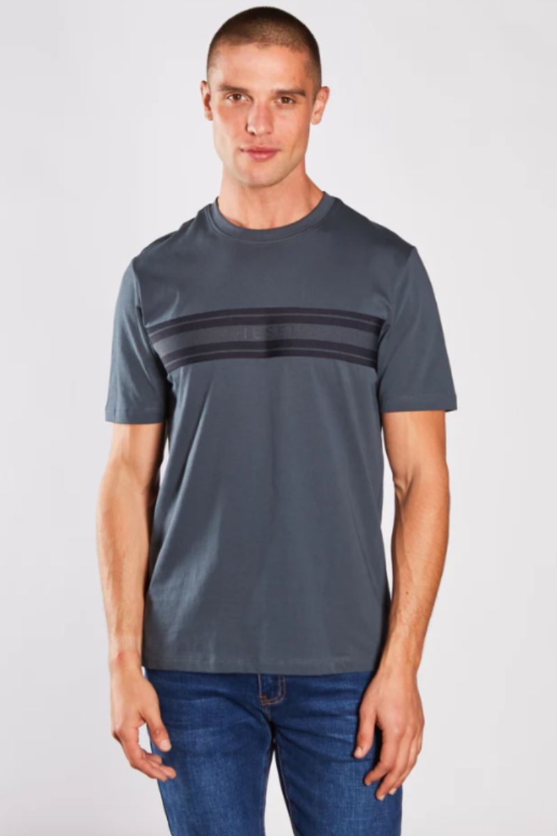 Diesel Duarte T-Shirt Petrol Blue