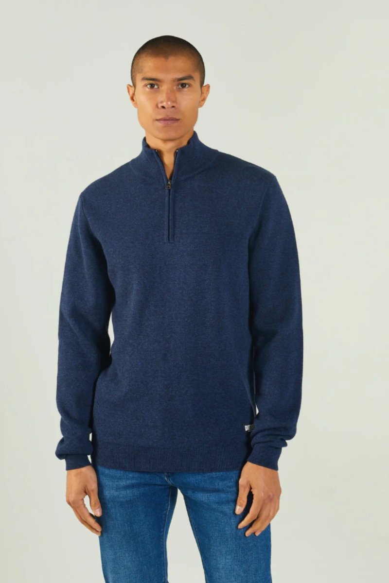 Diesel Colter Half Zip Space Blue