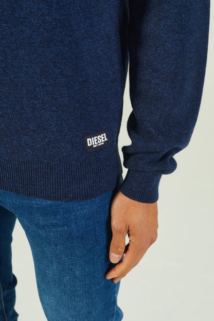 Diesel Colter Half Zip Space Blue