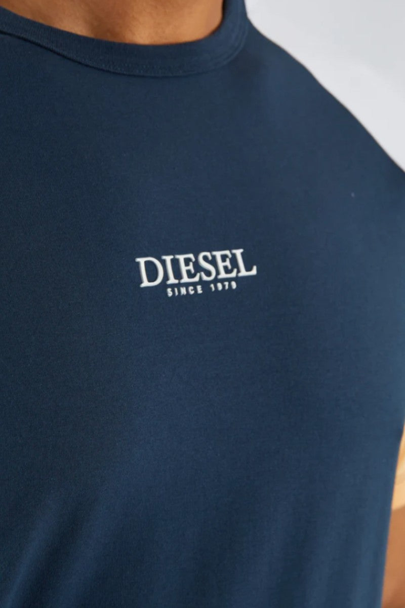 Diesel Tex T-Shirt Petrol Navy