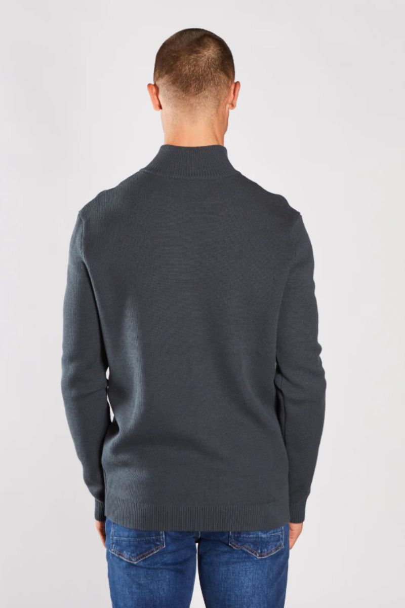 Diesel Twain Half Zip Petrol Blue