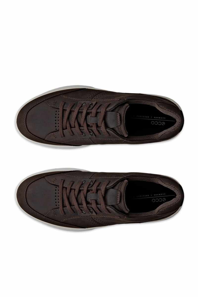 Ecco 522804 Byway 2.0 Nubuck Trainers Coffee