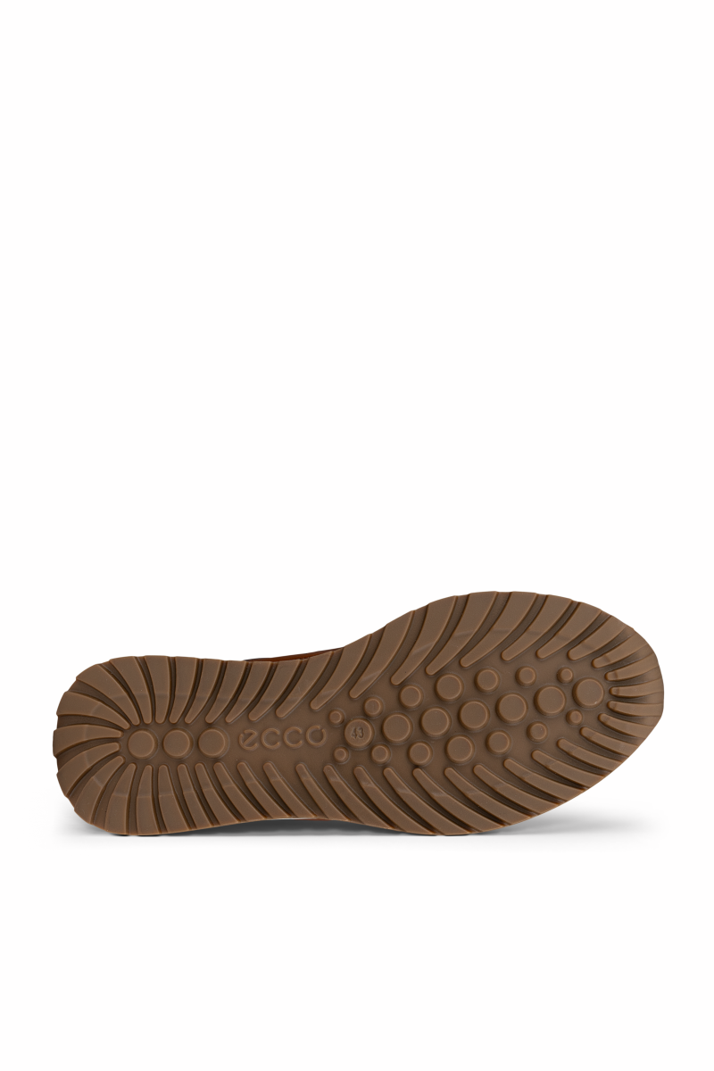 Ecco 534924 Astir Neo Leather Trainers Cocoa Brown