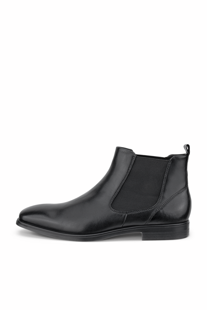 Ecco 621954 Melbourne Leather Chelsea Boots Black