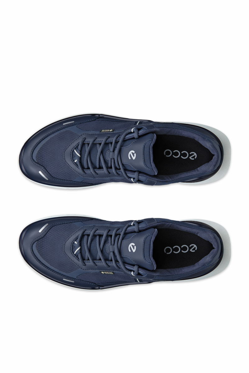 Ecco 850404 Biom 720 Gore-Tex Leather Trainers Marine