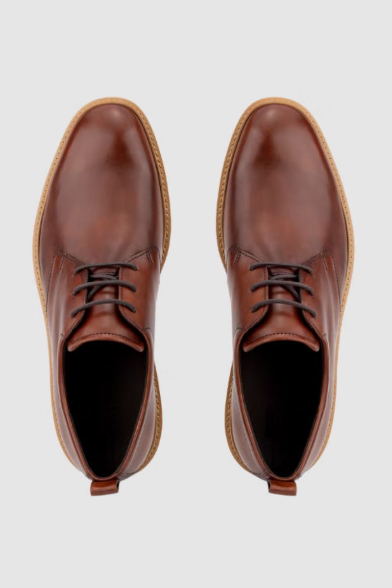 Ecco ST.1 Hybrid Shoes Cognac