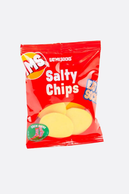 Eat My Socks Salty Chips Red