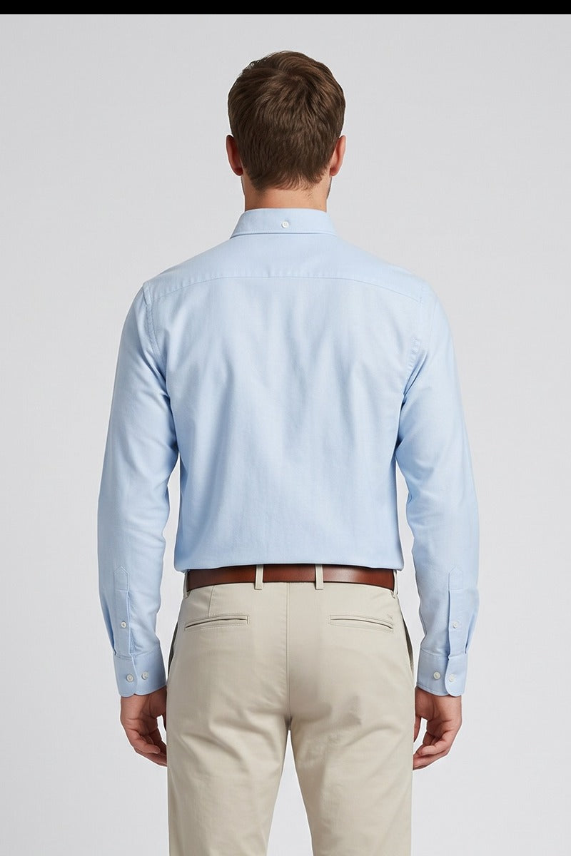 Ed Oliver Oxford Shirt Sky