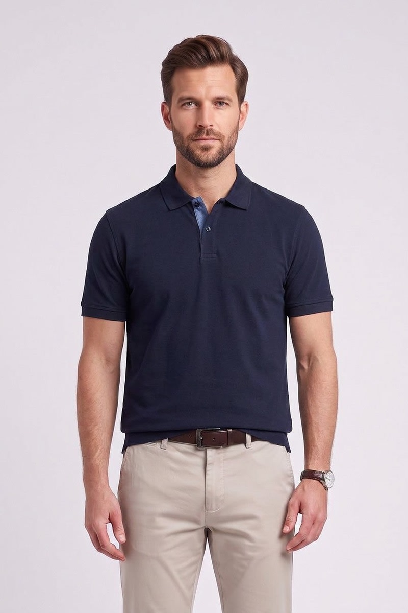 Ed Oliver Polo Shirt Navy