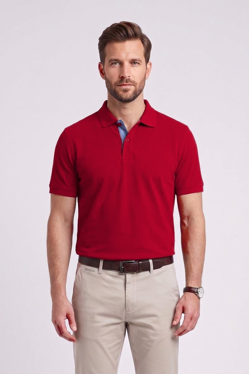 Ed Oliver Polo Shirt Plum