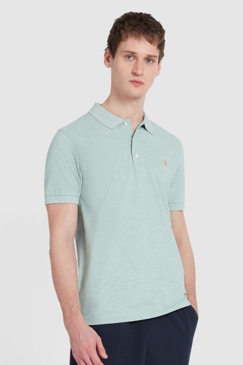 Farah Blanes SS Polo Grove Green