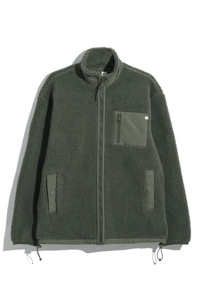 Farah Bradley Full Zip Fleece Olive