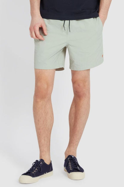 Farah Colbert Plain Swim Shorts Grove Green