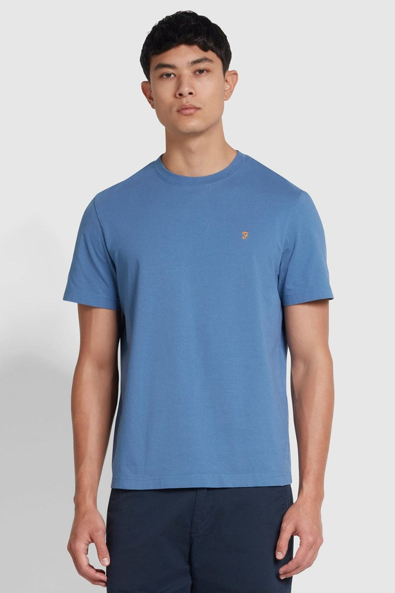 Farah Danny T-Shirt Sheaf Blue