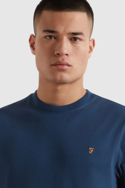 Farah Danny T-Shirt Agean Blue