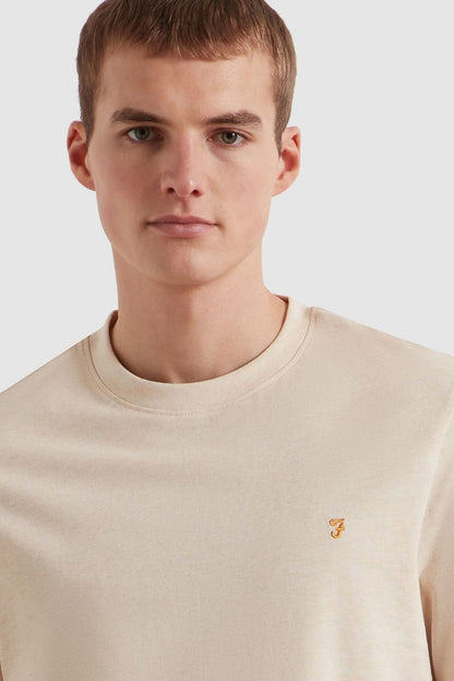 Farah Danny T-Shirt Birch Grey