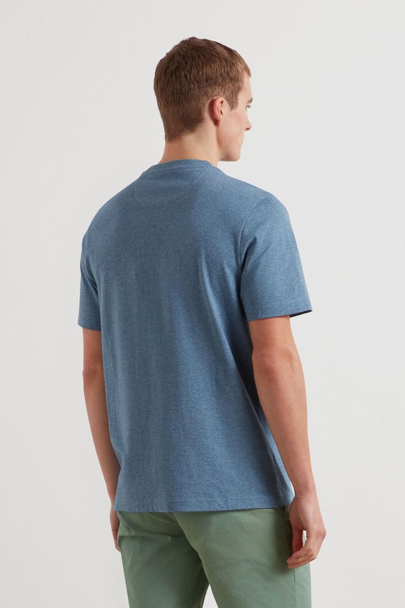 Farah Danny T-Shirt Blue Tide