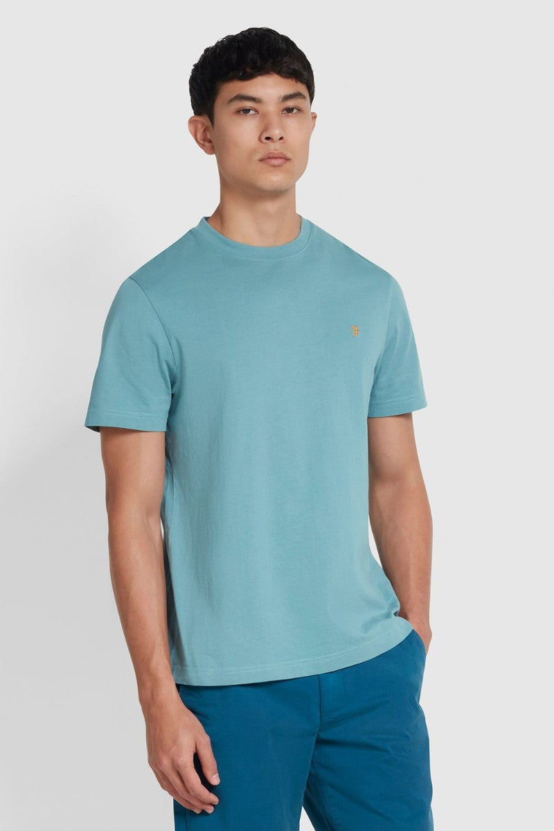 Farah Danny T-Shirt Brook Blue