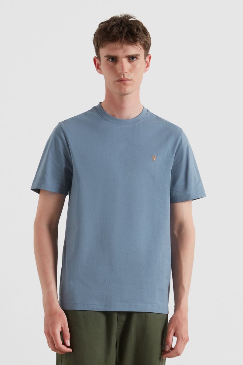 Farah Danny T-Shirt Chalk Blue