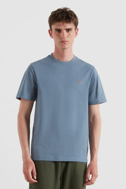 Farah Danny T-Shirt Chalk Blue