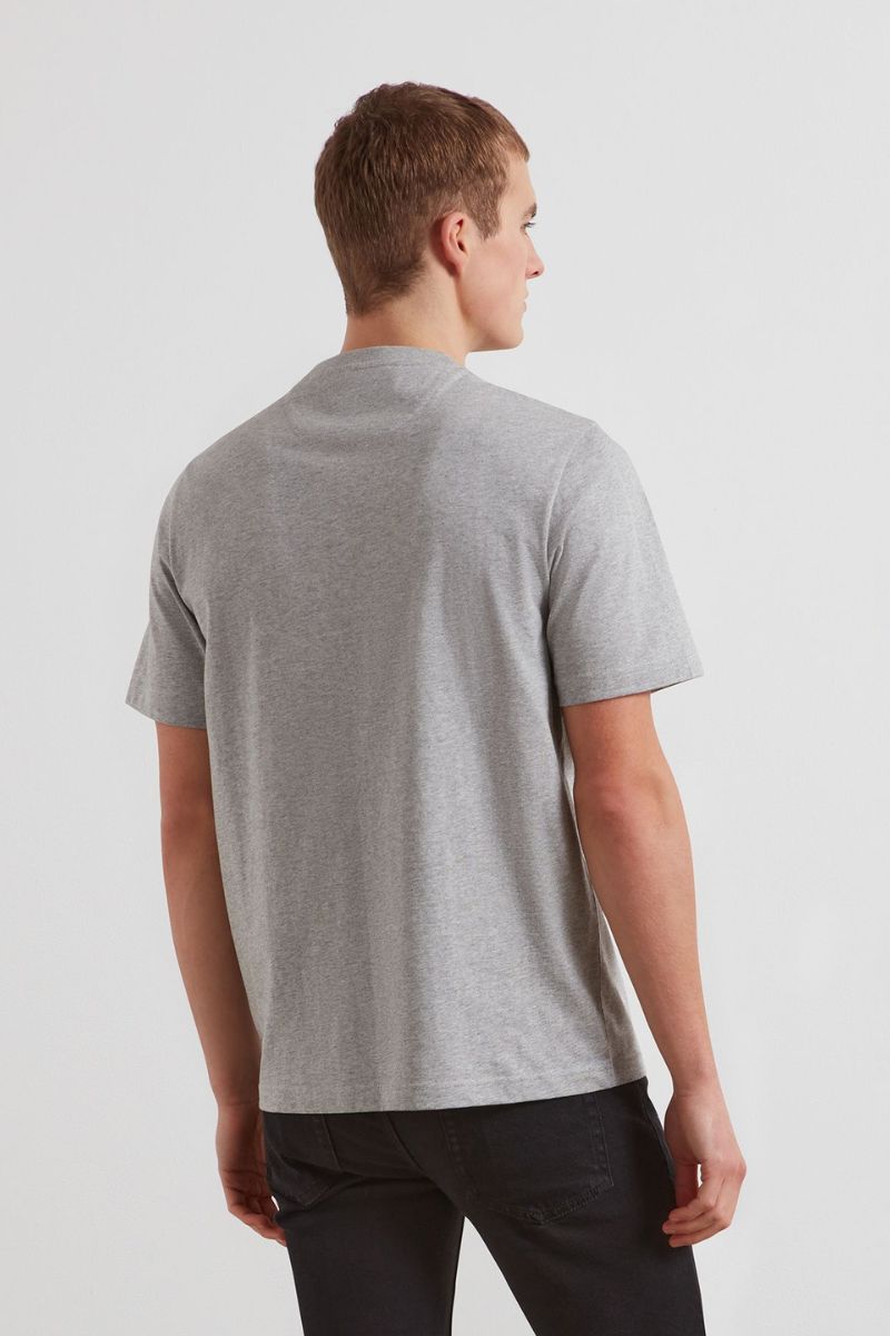 Farah Danny T-Shirt Grey Marl