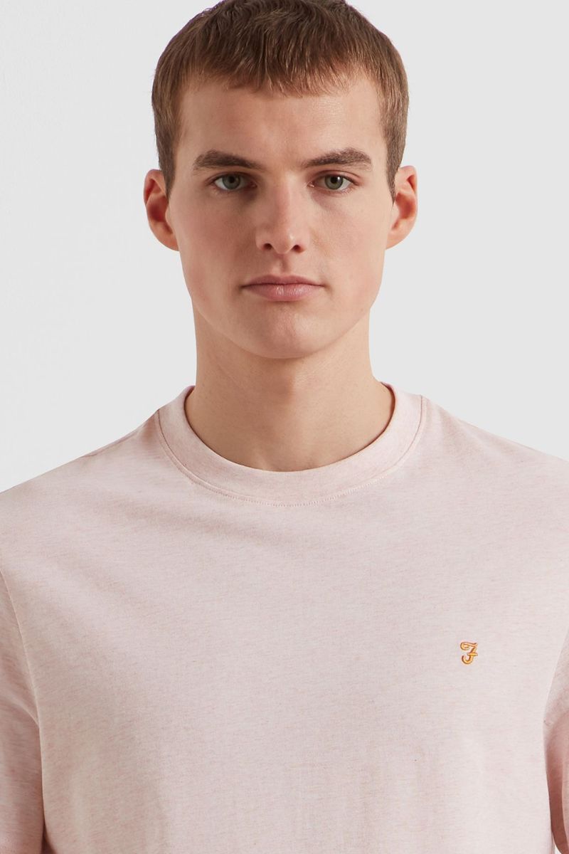 Farah Danny T-Shirt Floral Pink