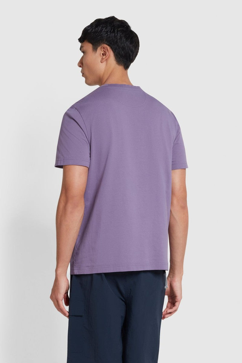 Farah Danny T-Shirt Slate Purple